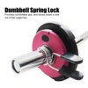 Clip for Barbell Spring, Hard, Rustproof, with Barbell Lock [(4