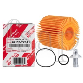 Original Equipment Oil Filter Genuine Toyota - Lexus and Toyota Oil Filter Element 04152-YZZA1