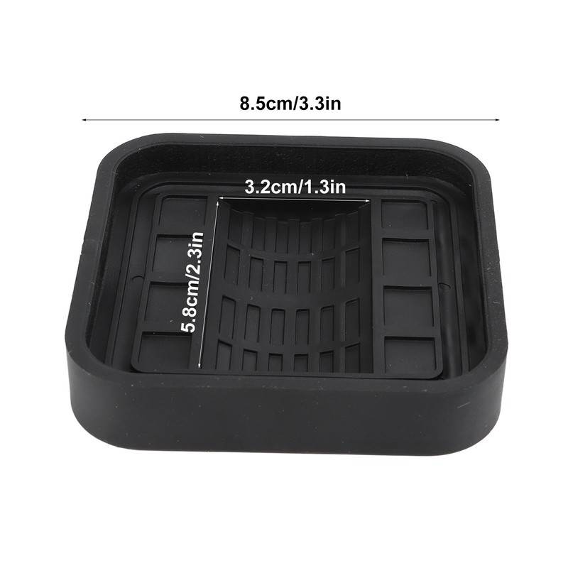 8pcs Wheel Stoppers Rubber Universal Scratch Proof Bed Sofa Caster