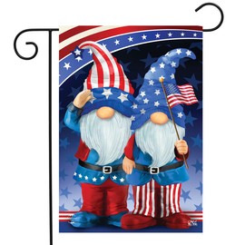 Patriotic Gnomes Garden Flag 12.5" x 18" Briarwood Lane