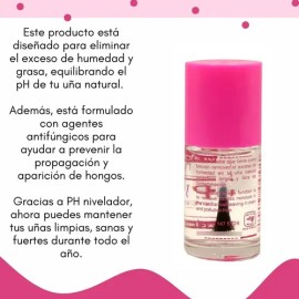 Fantasy Nails Nivelador De Ph, Gel Acrilico Adherente 15ml