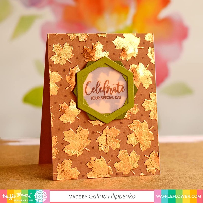 Waffle Flower Nesting Hexagon Frames Die - The Nesting Hexagon