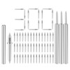 300 Pcs Krttwwx Double-Head Skirting Thread Seamless Nail, Double-Headed Nails,