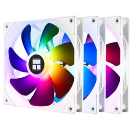 Thermalright TL-C14CW-S X3 Case Fan High Performance Cooler Fan 1500RPM,3-Pack,4-PIN PWM Cooling Fan with S-FDB Bearing (140mm, ARGB)