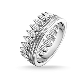 Thomas Sabo -Rings 925 sterling silver zirconia, ring size 54 TR2282-051-14-54, Sterling Silver, Cubic Zirconia