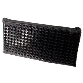 Galaxsee Glasses Case, Soft Case, Compact Fabric, Fabric, Unisex, Pouch, Black