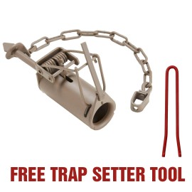 Duke (PACK 1) Duke Dog Proof 0510 W/SETTER Coon Traps Trapping Supply Raccoon - 12 Traps