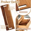 FoldTier Large Acacia Charcuterie Board with Handles 33 x 12