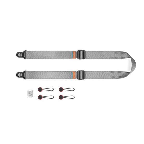 Peak Design SLL-AS-3 Slide Lite, mirrorless camera strap, ash