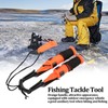 Ice Fishing Safety Picks, 2pcs Portable Stainless Steel Ice Picks