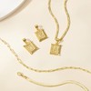 KissYan Gold Layered Necklace Set for Womens, 14K Gold Plated