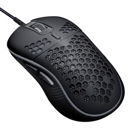 CENTURY CRC-GMRGB02BK Gaming Mouse RACEN RGB LT Black [IR LED / 6 Buttons / USB / Wired ]