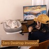 EAVAN Cat Bed for Desk - Pre-Assembled Foldable Clamp On