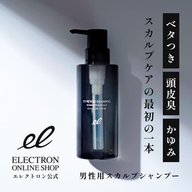 ELECTRON Synchro Shampoo, Om For SCALP, 10.1 fl oz (300 ml), Men's Scalp Shampoo, Sensitive Scalp, Odor, Itchy, Moisturizing, Scalp Care