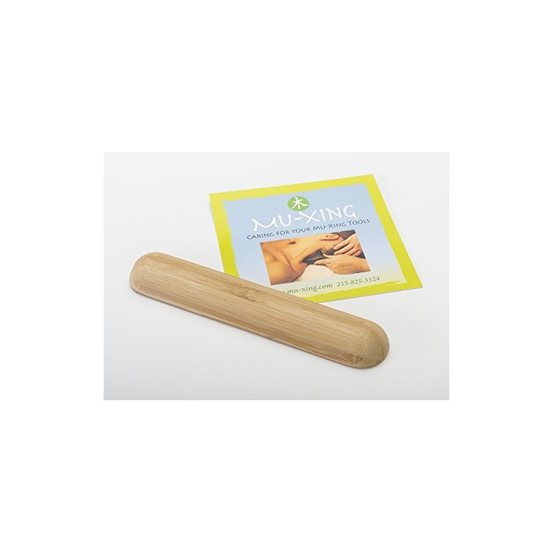 Mu-Xing Half Moon Bamboo Massage Tool - Excellent for deep