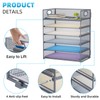 Marbrasse 6 Tier Paper Organizer Letter Tray - Mesh Desk