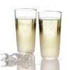Stelton Frost Glas no. 2, 2 stck. Wassergläser, Edelstahl, transparent,