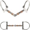 Harry's Horse 41201035 12.5, Copper Lozenge Snaffle Rolls – 12.5