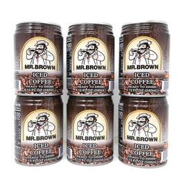 Mr. Brown Iced Coffee, 6 Pack (Original, 6 Pack)