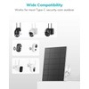 ZUMIMALL 3W Solar Panel for Security Camera Wireless Outdoor, IP66