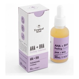 Tropical Heal - Serum Exfoliante Facial Anti Imperfecciones, previene líneas de expresión y ayuda a un tono uniforme | Formula de peeling con ingredientes naturales, 30ml