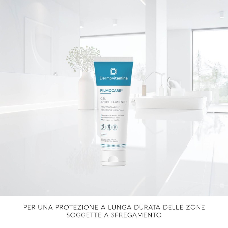 Dermovitamina Filmocare Gel Antisfregamento 100 ml - Sfregamento Cosce -
