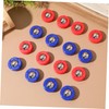WOONEKY Kid's Mini Curling Stones 16pcs Desktop Shuffleboard Game Balls