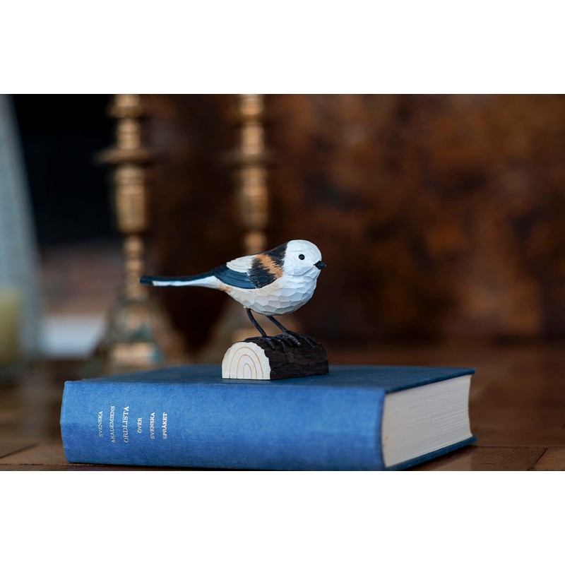 WILDLIFEGARDEN Wildlife Garden WG420 DecoBird Tail Tit - Hand Carved