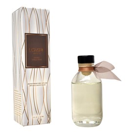 LOVSPA Reed Diffuser Set, Smoked Vanilla Scented Oil Diffuser with Sticks, Home Fragrance Accessories for Bathroom Shelf Decor, Aroma Diffusers for Home or Office Fall Decor, USA Made