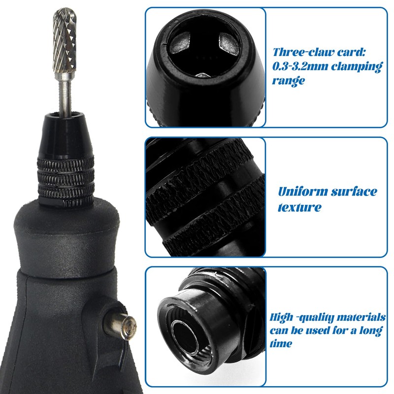 23-Piece Drill Chuck Set, Replacement 4486 Quick Change Drill Chuck