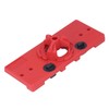 Hinge Hole Saw Jig ABS Concealed Hinge Drilling Guide Locator