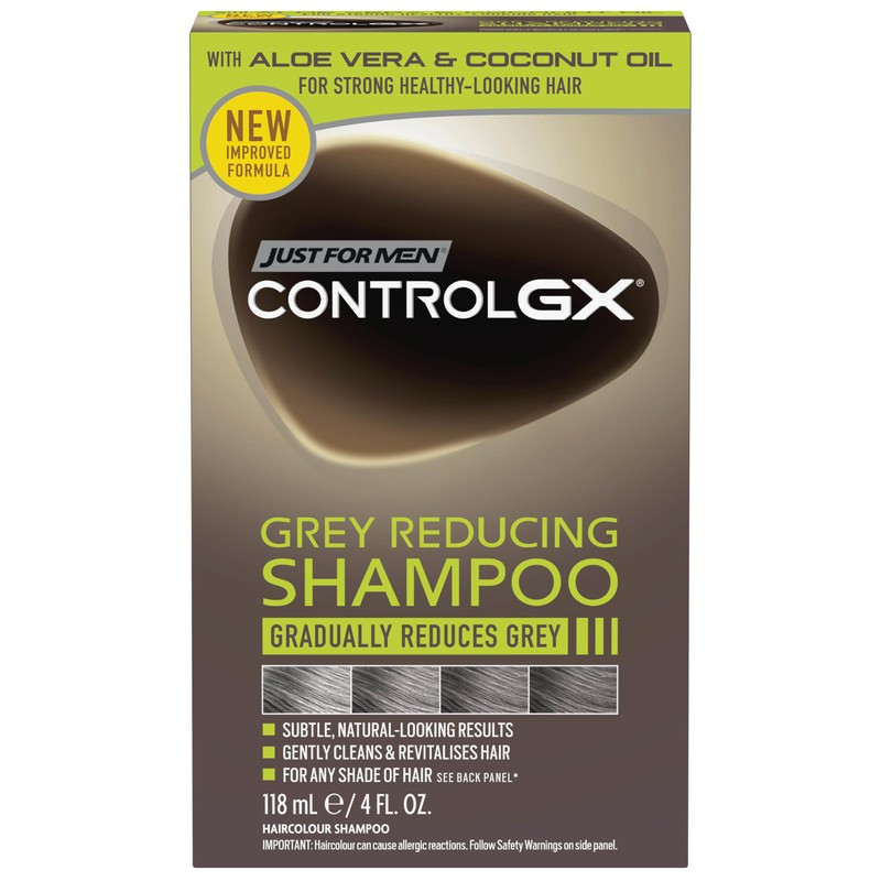 Just For Men Control Gx Reducing Shampoo for Grey Hair,