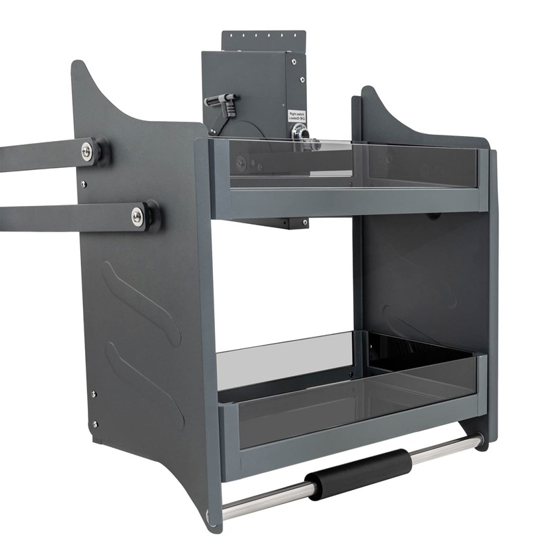 ZERNEIL 24 Inch Pull Down Shelf, Kitchen Pull Down Shelf