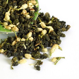 GOARTEA Taiwan Oolong Tea Loose Leaf Dong Ding Oolong Tea 250g / 8.8oz Supreme Jasmine Taiwan Tea Tung Ting Oolong Tea Green Oolong Tea Dongding Oolong Tea High Mountain Oolong Tea