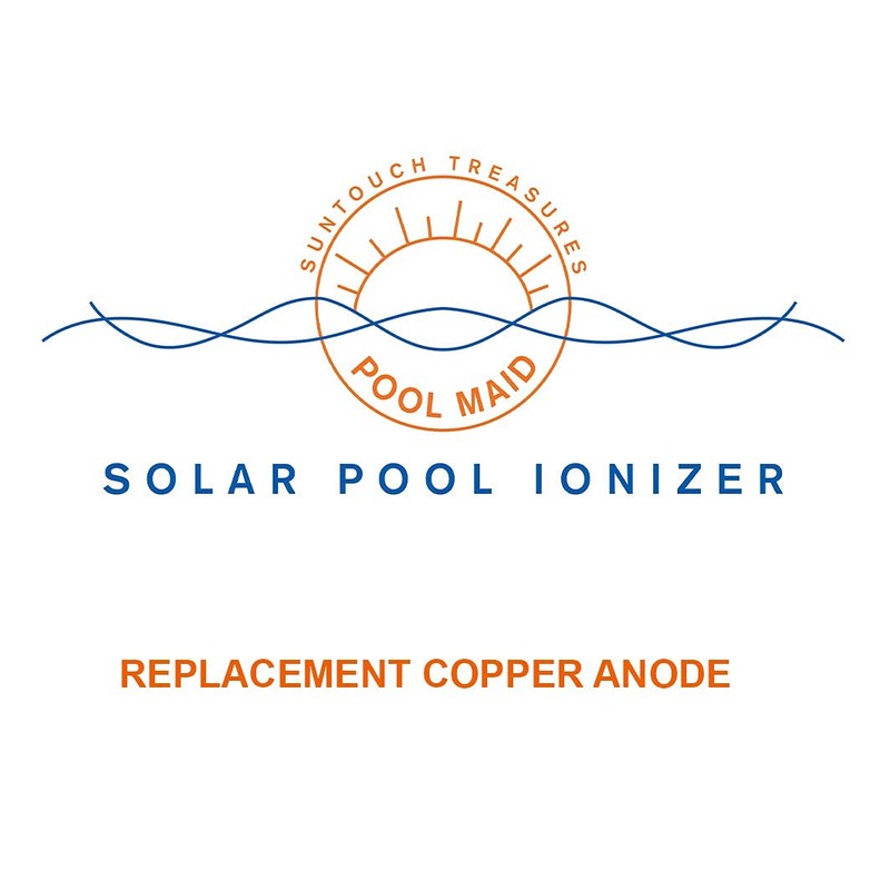 SUNTOUCH TREASURES Replacement Copper Anode for Solar Pool Maid Ionizer