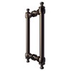 CRL Oil Rubbed Bronze 8" Colonial Style Back-to-Back Pull Handle