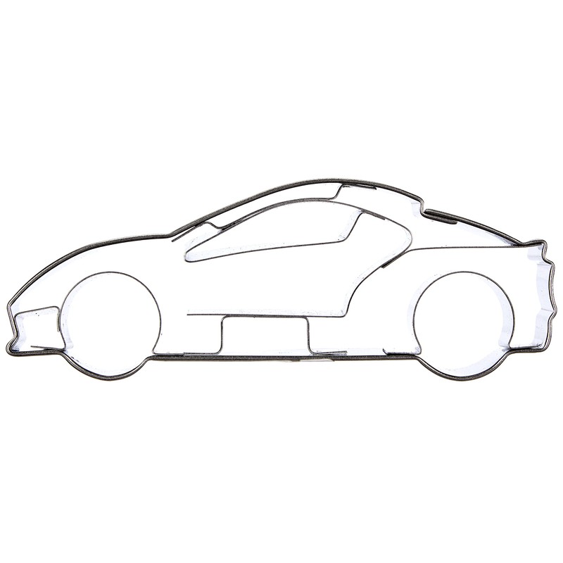 NEW Sport car cookie cutter stainless steel 8,5 cm