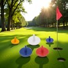 50 PCS Golf Ball Marker 18mm Random Color Plastic ball