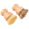 IWOWHERO 2Pcs Durable Brush Scrubber with Firm Bristles for Kitchen