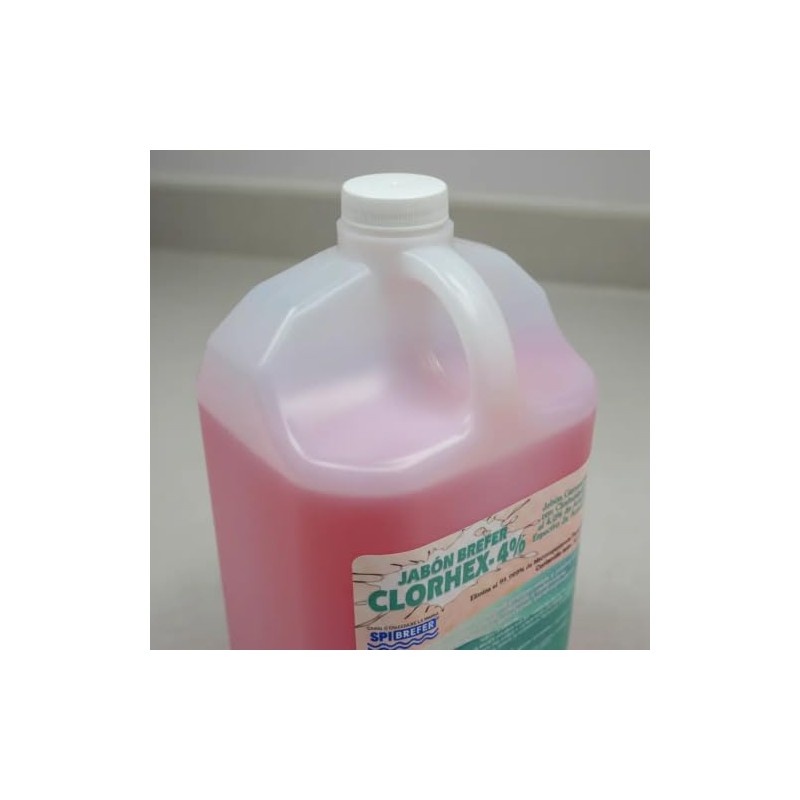 Solución Jabonosa con Gluconato de Clorhexidina 4% Antiséptico Galón 4