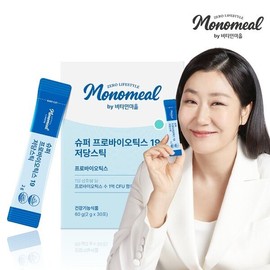 Vitamin Village 비타민마을 모노밀 슈퍼 프로바이오틱스 19 저당스틱 유산균 30포 x 1박스 (총1개월분) Vitamin Village Monomil Super Probiotics 19 Low Sugar Sticks 30 Pack x 1 Box (Total 1 Month Supply)