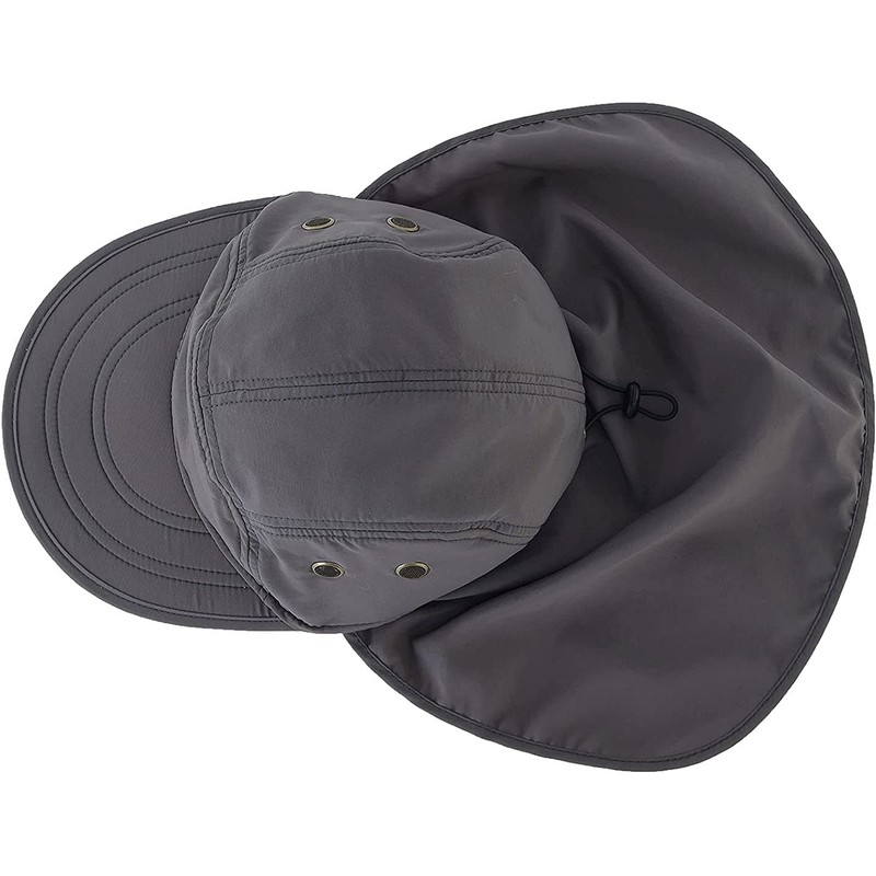 Connectyle Men's Outdoor UV Protection Cap, Neck Cover, Sun Hat,