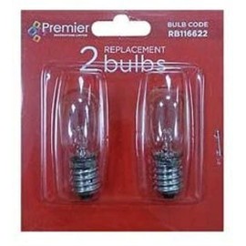 Pack Of 2 - Clear E14 Screw In Replacement Bulbs 230v 10w