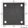 6" x 6" x 1/4" Hot Rolled A36 Steel Base