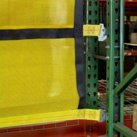 Adrian Fixed Rack Safety Nets - 146.5" Width- Fits 8 ft Bay