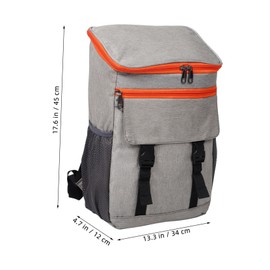 KOMBIUDA Portable Insulated Lunch Box Large Cooler Backpack Ice Pack for Adults Leakproof Waterproof for Camping