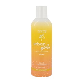 URBAN CURLS Shampoo Natural para Niñas Cabello Rizado 240 ml – Sin Sulfatos, Parabenos ni Siliconas – Con Aceite de Coco e Ingredientes Naturales – Hidratante y Definición de Rizos