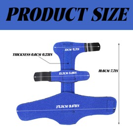 ChenYuehao One Piece Soft Comfortable Full Trigger Finger Splint Useful Trigger Finger Straightener Durable Helpful Finger Wrist Brace Support for Sprains Injury Fracture Broken