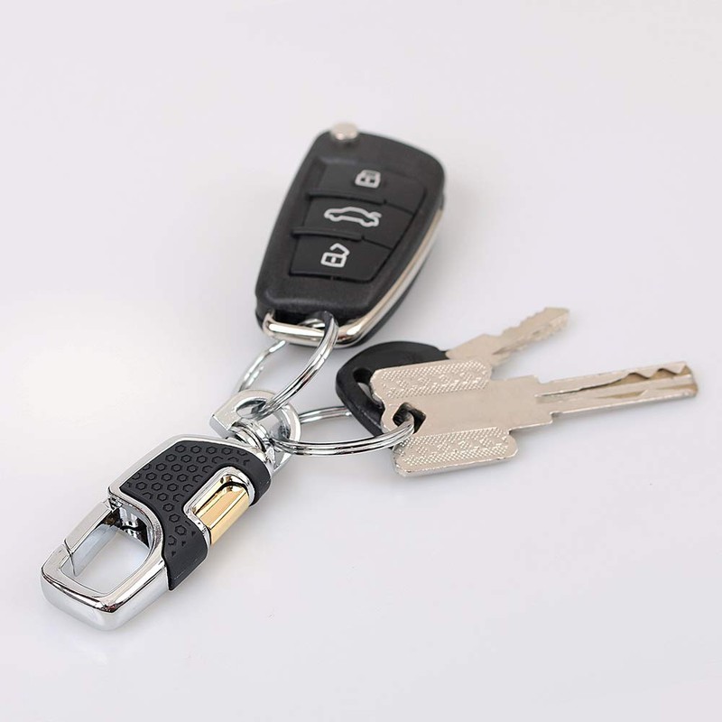 homEdge Heavy Duty Key Chain, 2 Pack Car Key Chains