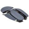 Ergonomic Wireless Mouse Inbuilt Battery Adjustable DPI Electroplating Process Integrated